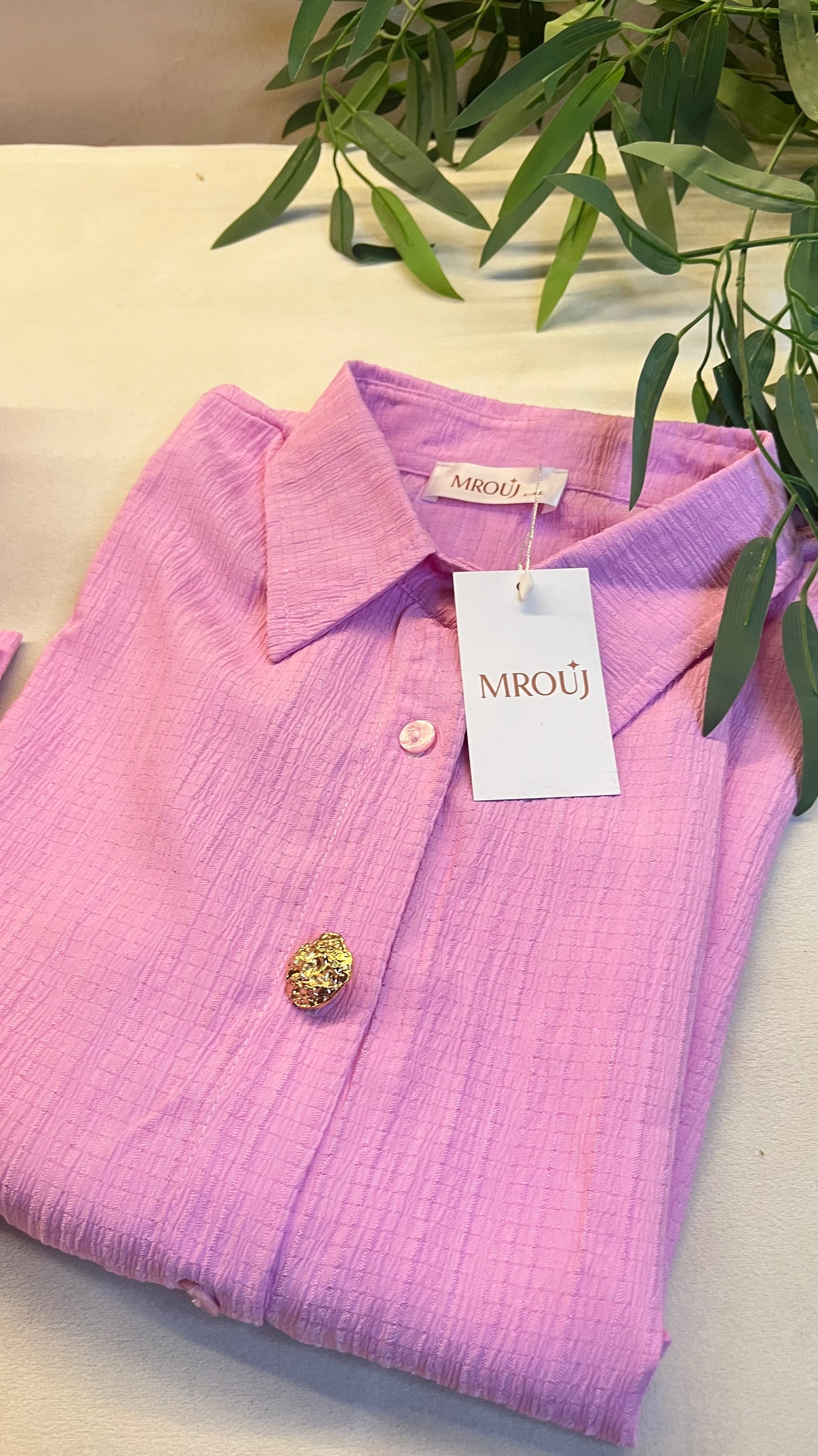 Pink Casual Suit