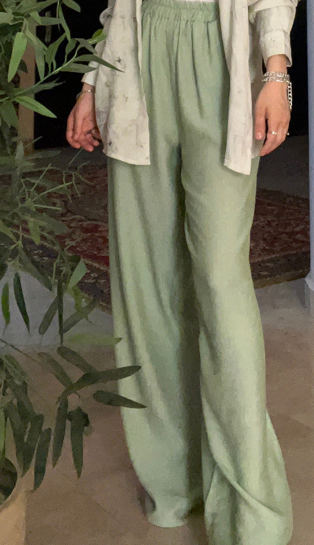 Ivory Botanical Co-Ord Set 🤍🌿