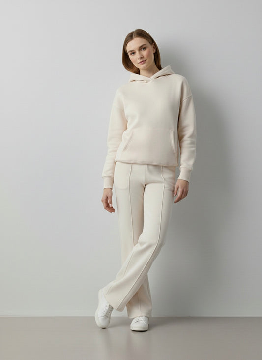Hoodie & Pants Set – Off White